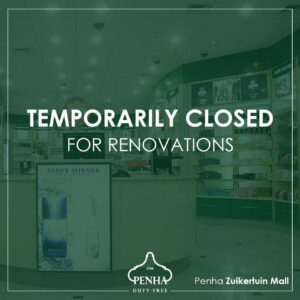 Penha at Zuikertuin Mall is temporarily closed for renovations