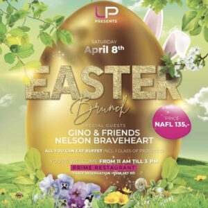 Easter Brunch at Prime Saturday April 8